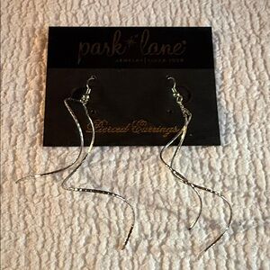 Park Lane Twisted Silver Earrings
